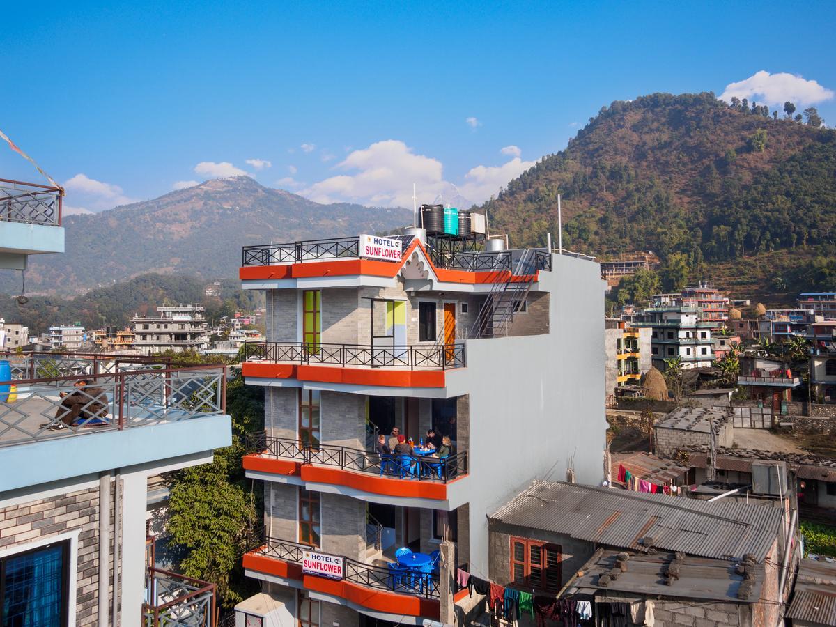 Hotel Sunflower Pokhara Dış mekan fotoğraf