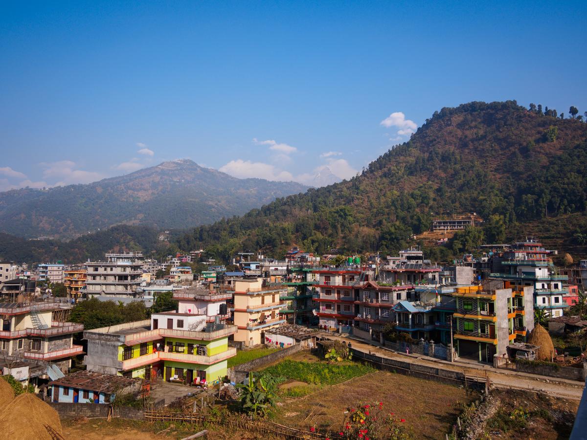 Hotel Sunflower Pokhara Dış mekan fotoğraf